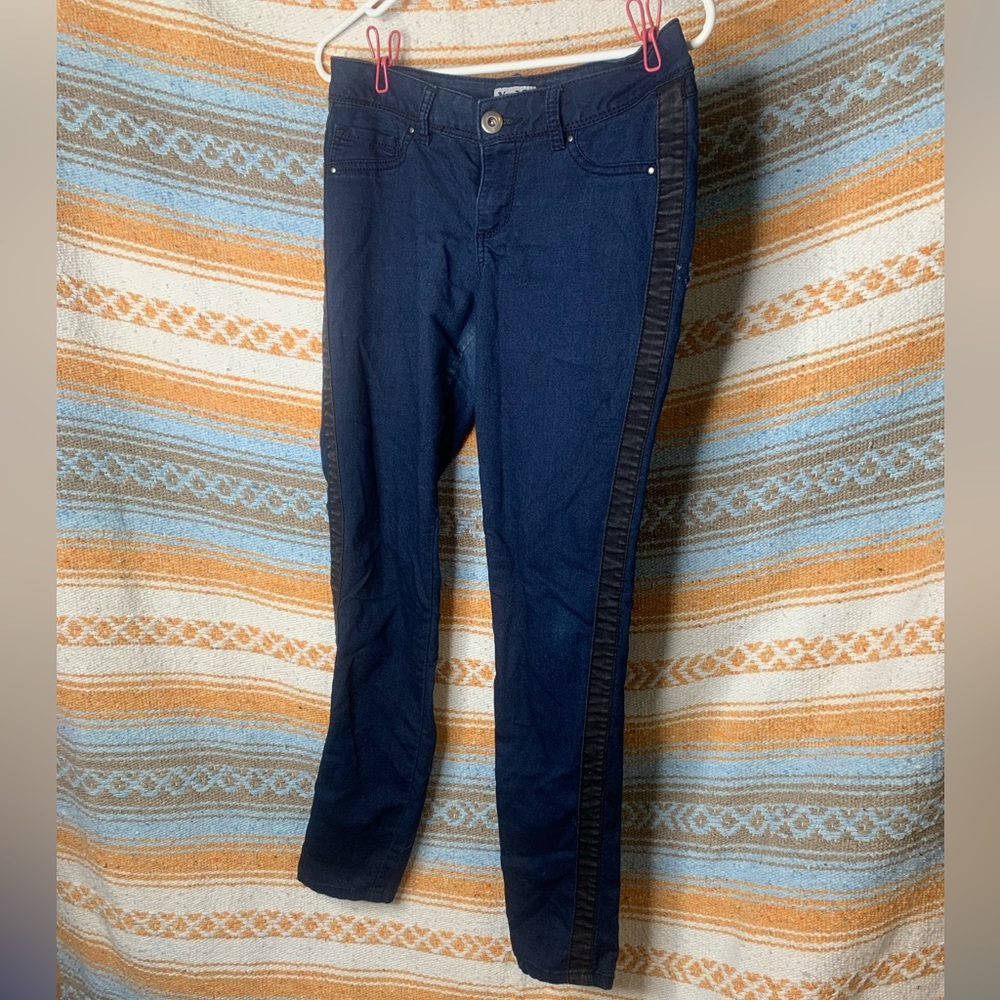 Denim Jean with black stripe